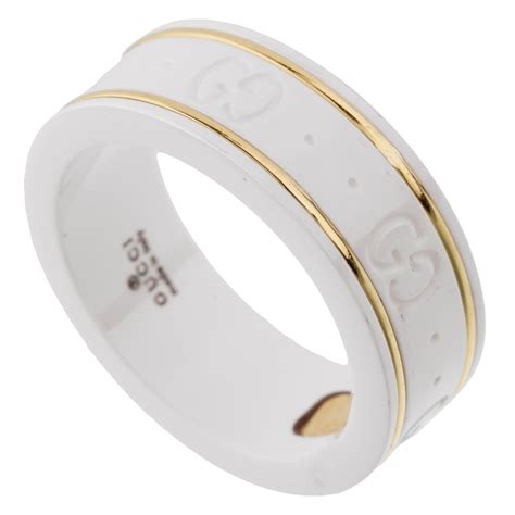 gucci ceramic ring|gucci rings for men.